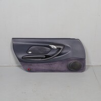 1999-2004 Porsche Boxster 986 Left  Door Panel Leatherette Blue OEM Used