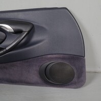 1999-2004 Porsche Boxster 986 Left  Door Panel Leatherette Blue OEM Used