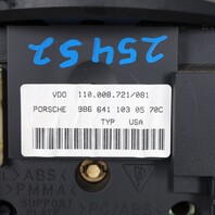 2000 Porsche Boxster 2.7 Speedometer Instrument Cluster 98664110305 OEM Used