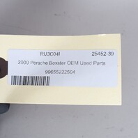 2000-2005 Porsche 911 Boxster Left Dash Air Vent Black 99655222505 OEM Used