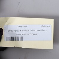 1999-2002 Porsche Boxster 986 Left Door Window Motor OEM Used