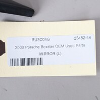 1997-2004 Porsche 911 Boxster Left Side View Door Mirror 5 Pin OEM Used