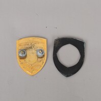 Porsche 911 Boxster Cayenne Hood Emblem Crest Badge 99355921100 OEM Used