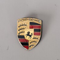 Porsche 911 Boxster Cayenne Hood Emblem Crest Badge 99355921100 OEM Used
