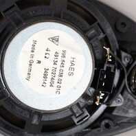 1997-2004 Porsche 911 Boxster Right Dash Speaker HAES Black 99664503802 OEM Used