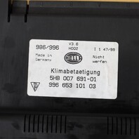 1999-2001 Porsche 911 Boxster Climate Control Panel 99665310103 OEM Used