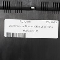 1999-2001 Porsche 911 Boxster Climate Control Panel 99665310103 OEM Used