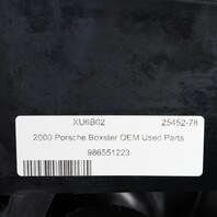 1997-2004 Porsche Boxster 986 Rear Storage Shelf Compartment Blue OEM Used