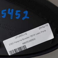 2000-2004 Porsche Boxster 986 Speedometer Cover Trim Leatherette Blue OEM Used