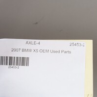 2007-2010 BMW X5 X6 4.4 4.8 Front Drive Shaft 26207556020 OEM Used