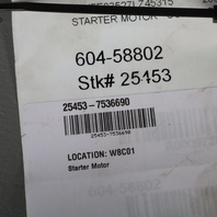 BMW 545i 550i 645i 650i 750i X5 4.4 4.8 Starter Motor OEM 12417536690