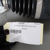 BMW 320i 330iGT 340iGT 428i Left Rear Axle Shaft CV Joint 33207609351 OEM Used