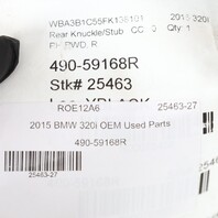 2012-2018 BMW 320i 328i Right Rear Spindle Knuckle Hub 33326792522 OEM Used
