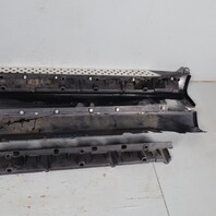 2007-2013 BMW X5 E70 Rocker Moldings Right Left Pair 51777163555 OEM Used