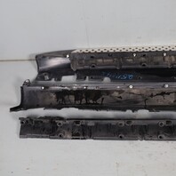 2007-2013 BMW X5 E70 Rocker Moldings Right Left Pair 51777163555 OEM Used