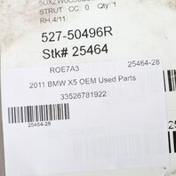 2007-2013 BMW X5 E70 Right Rear Shock Absorber 33526781922 OEM Used