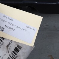 2007-2013 BMW X5 E70 Lower Trunk Tailgate Space Grey 41627161677 OEM Used