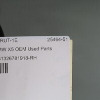 2007-2013 BMW X5 Right Front Strut Shock Spring 31326781920 OEM Used