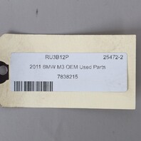 2008-2013 BMW M3 Coolant Bottle Hose 11537838215 OEM Used