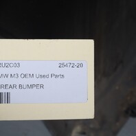 2008-2013 BMW M3 E92 E93 Coupe Convertible Rear Bumper Cover Black OEM Used