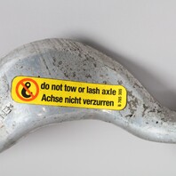 2008-2013 BMW M3 Left Front Lower Control Arm Forward 31102283575 OEM Used