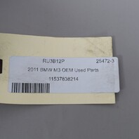 2008-2013 BMW M3 Upper Coolant Thermostat Hose 11537838215 OEM Used