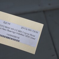 2008-2013 BMW M3 4.0 S65 Engine Motor Inspected New Bearings Installed OEM Used