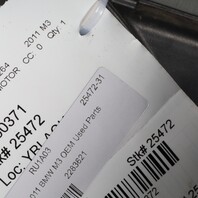 2008-2013 BMW M3 Radiator Fan with Shroud 17112283621 OEM Used