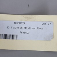 2008-2013 BMW M3 S65 Emission Pressure Hose Line 11727838503 OEM Used