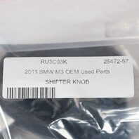 2008-2013 BMW M3 DCT Shift Knob Shifter Boot 25122283705 OEM Used