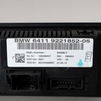 2010-2013 BMW 128i 135i 328i 335i M3 Climate Control Panel 64119221852 OEM Used