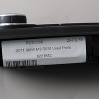 2010-2013 BMW 128i 135i 328i 335i M3 Climate Control Panel 64119221852 OEM Used