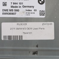 2008-2013 BMW M3 S65 Engine Computer ECU ECM DME 12147845558 OEM Used