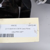 2008-2013 BMW M3 Front Brake Caliper Calipers Right Left Pair OEM Used