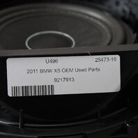 10-13 BMW X5 / 11-17 BMW X3 Central Subwoofer Speaker Pair 65139217913 OEM Used