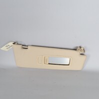 2007-2013 BMW X5 E70 Right Sun Visor Beige 51167278578 OEM Used