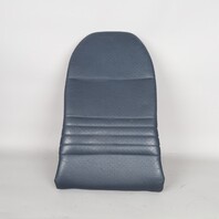 1999-2004 Porsche 911 Boxster Front Seat Backrest Cushion Blue OEM Used