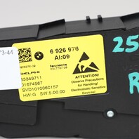 2008-2010 BMW X5 X5M Right Front Power Seat Switch 61316926976 OEM Used