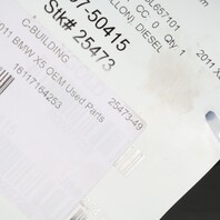 2009-2018 BMW X5 Diesel Fuel Gas Tank 16117195462 OEM Used