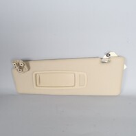 2007-2013 BMW X5 E70 Left Sun Visor Beige 51167278577 OEM Used