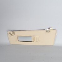 2007-2013 BMW X5 E70 Left Sun Visor Beige 51167278577 OEM Used