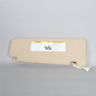 2007-2013 BMW X5 E70 Left Sun Visor Beige 51167278577 OEM Used