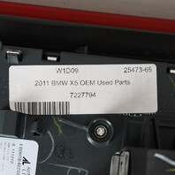 2011-2013 BMW X5 X5M E70 Right Tail Light Lid Mount 63217227794 OEM Used