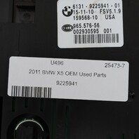 2007-2013 BMW X5 X6 Overhead Sunroof Switch Dome Light 61319225941 OEM Used