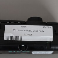 2007-2013 BMW X5 X6 Climate Temperature Control Panel 64119234335 OEM Used