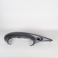 2000-2004 Porsche 911 996 Speedometer Cover Trim Leatherette Black OEM Used