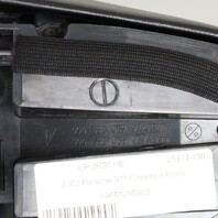 2000-2004 Porsche 911 996 Speedometer Cover Trim Leatherette Black OEM Used