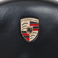 2000-2004 Porsche 911 Boxster 3 Spoke Steering Wheel Airbag Black OEM Used