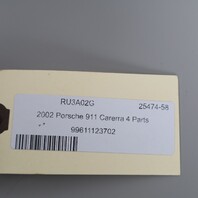 2002-2004 Porsche 911 996 3.6 Left Muffler Support Bracket 99611123702 OEM Used