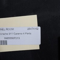 1999-2004 Porsche 911 996 Convertible Right Quarter Trim Panel Black OEM Used